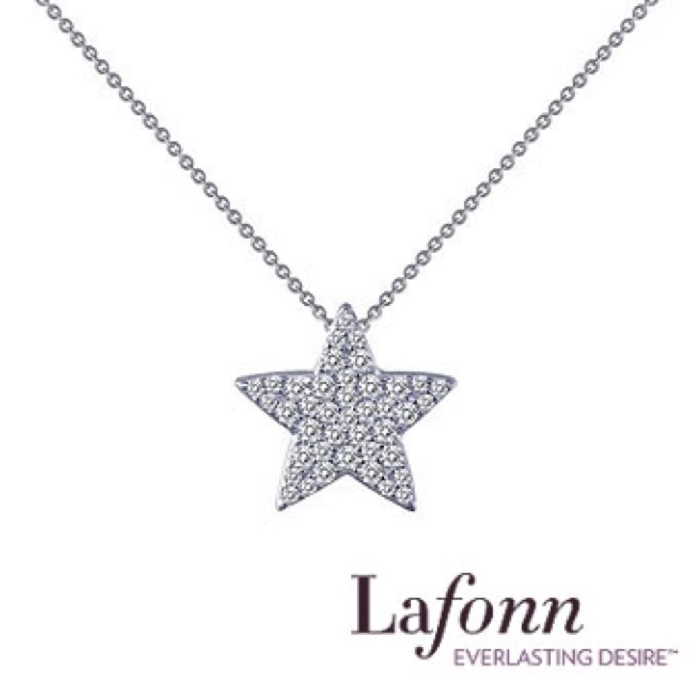 Lafonn's Signature Simulated Diamond Star Necklace